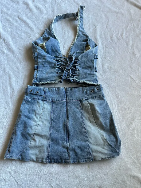 Outcast Clothing Samantha Denim Set - Image 5