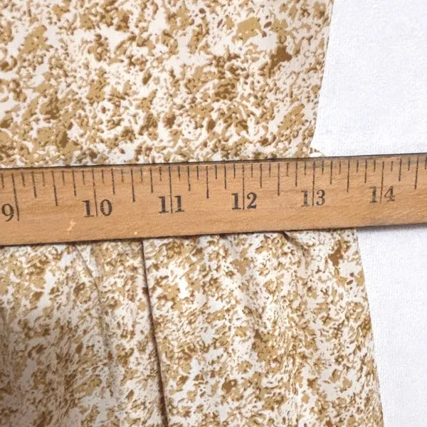 Camellia Ditsy Floral Maxi Dress Womens S Beige Sundress Smocked Cottage Summer‎ - Image 7