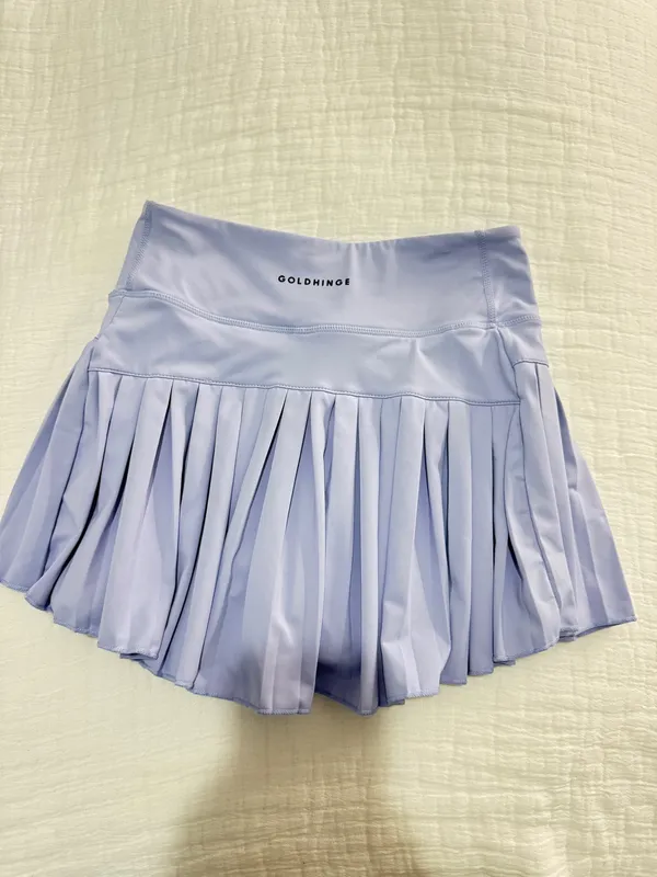 Lavender Purple Gold Hinge Skirt - Image 2
