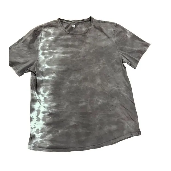 Paige‎ gray white tie dye tee shirt womens L - Image 4
