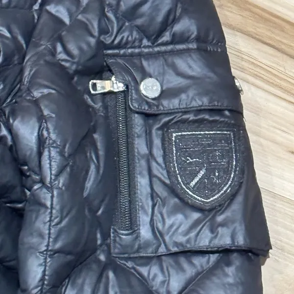 Lauren Ralph Lauren Down Feather Puffer Insulated Parka Quilted Women’s Large - Image 2