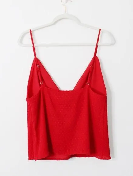 NBD / Revolve Roxanne Cami Top in Candy Red NWT - Image 8
