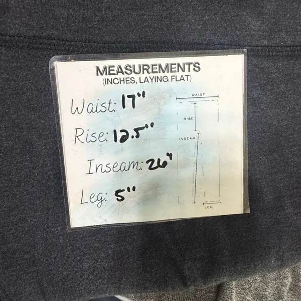 Aerie Pull On Pant legging‎ Size Medium Gray Rainbow Striped XXL - Image 6
