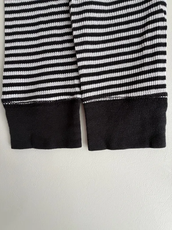 Old Navy Classic Y2K Waffle Knit Long Sleeve Top - Image 3