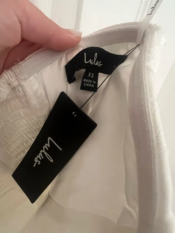 Lulus Midi Dress White - Image 9