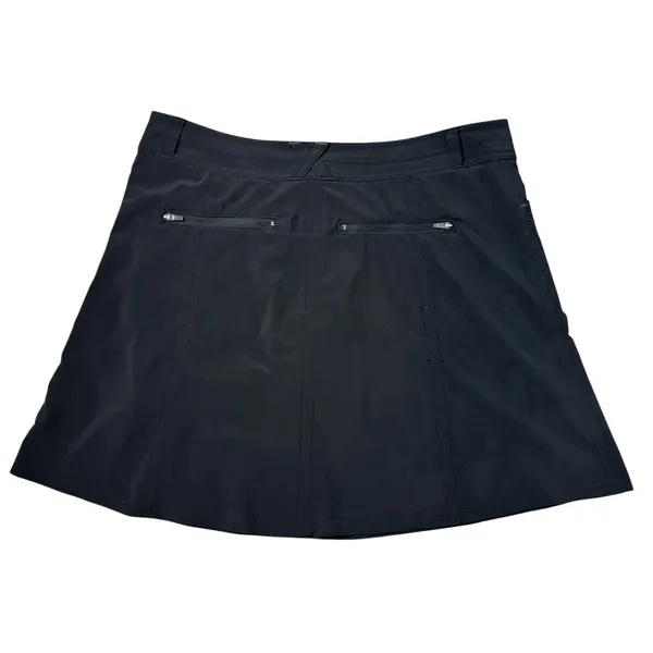 L.L. Bean Comfort Trail Skort 10 Water Repellent Outdoor Hiking Pockets Stretch - Image 3