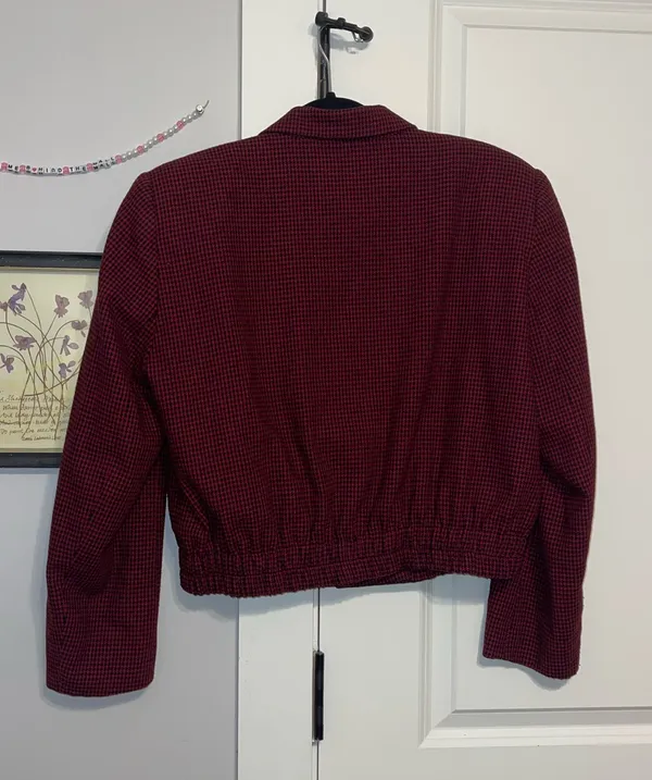 Vintage Ann Taylor Cropped Jacket - Image 4