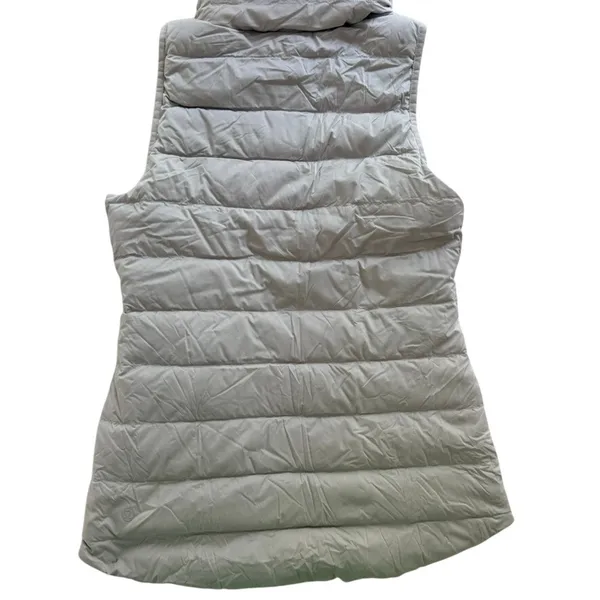 Lululemon Pack It Down Vest Chrome Grey Size 6 Goose Down Puffer Winter Ski - Image 8
