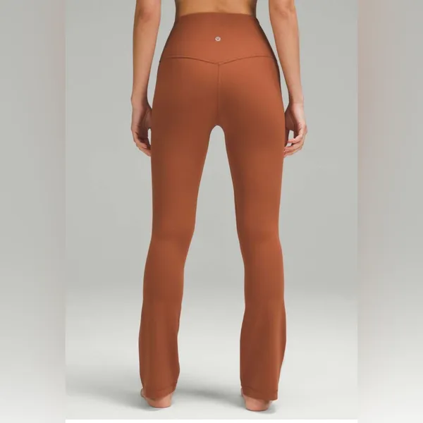 Lululemon Align High-Rise Mini Flare Leggings Sable Nulu 28” Inseam - Image 2