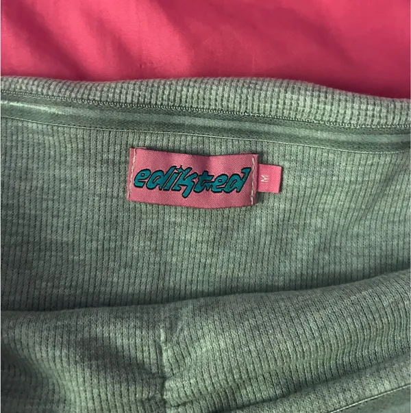 Edikted Grey Tube Top - Image 2