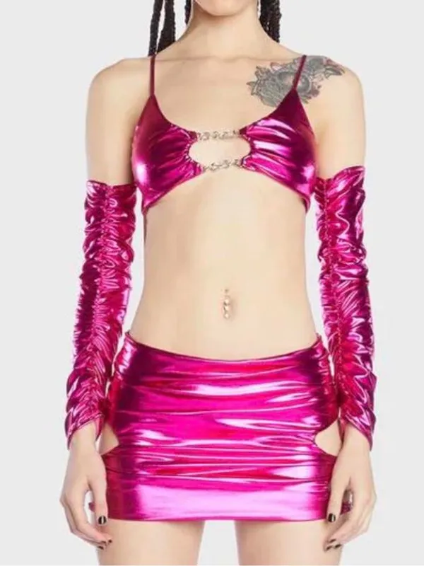 Dolls Kill Poster Girl Hot Pink Set - Image 2