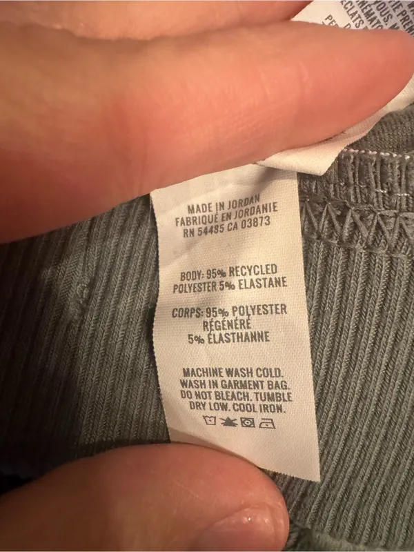 Aerie Dreamy Velour Pants XS Sage Green - Image 5