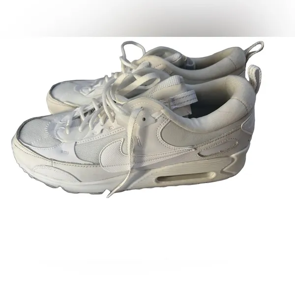 Nike White Max Futura‎ Athletic Sneakers Size 12 NWOT - Image 3