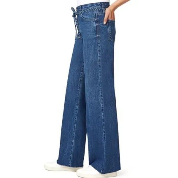 NEW Kensie Carla Wide Leg Blue Jeans 8/29 - Image 2