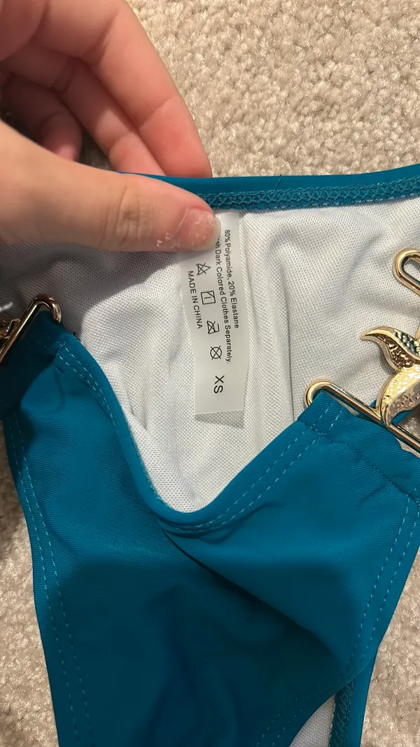 Blue Bikini Size XS - Image 3