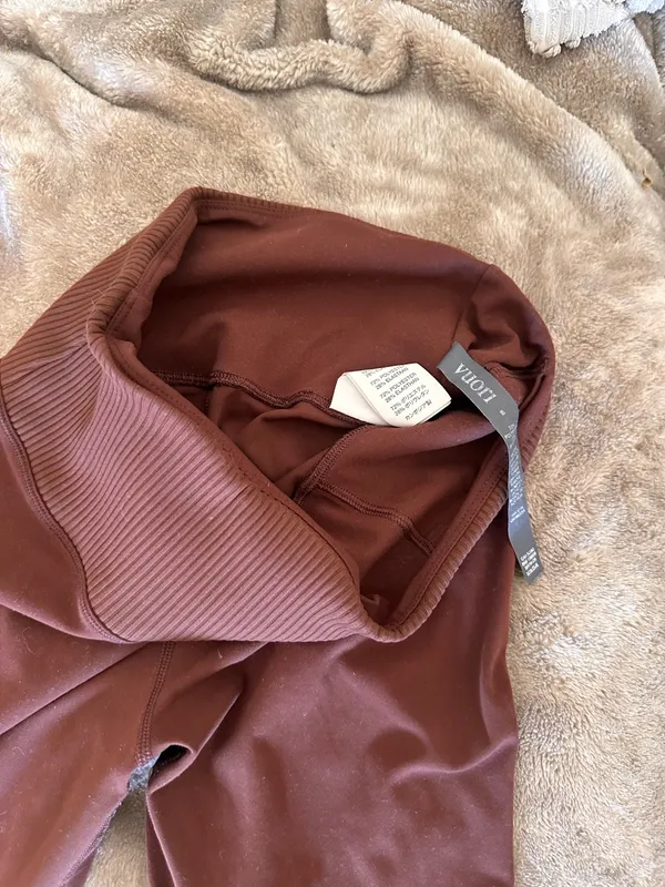 Brown vuori studio leggings  - Image 3