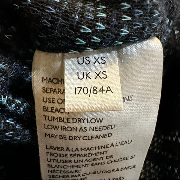 Free People‎ Women's Sunny Days Knit Oversized Turtleneck Sweater Size XS - Image 11