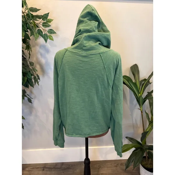 Vintage y2k PINK Victoria's Secret Full Zip Hoodie Sweatshirt Womens‎ Medium - Image 2