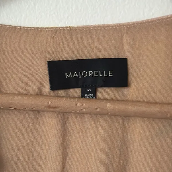 NWT Majorelle XS Devon Romper in Tan Lemon - Image 4