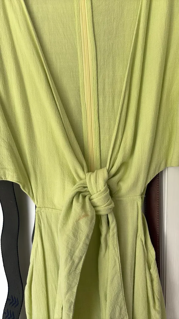 Lulu’s Tie-Front Cut-Out Midi Dress - Image 6