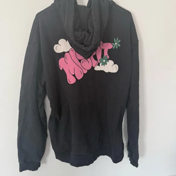 M/SF/T Mad Minds Floral Graphic Zip Up Hoodie - Image 2