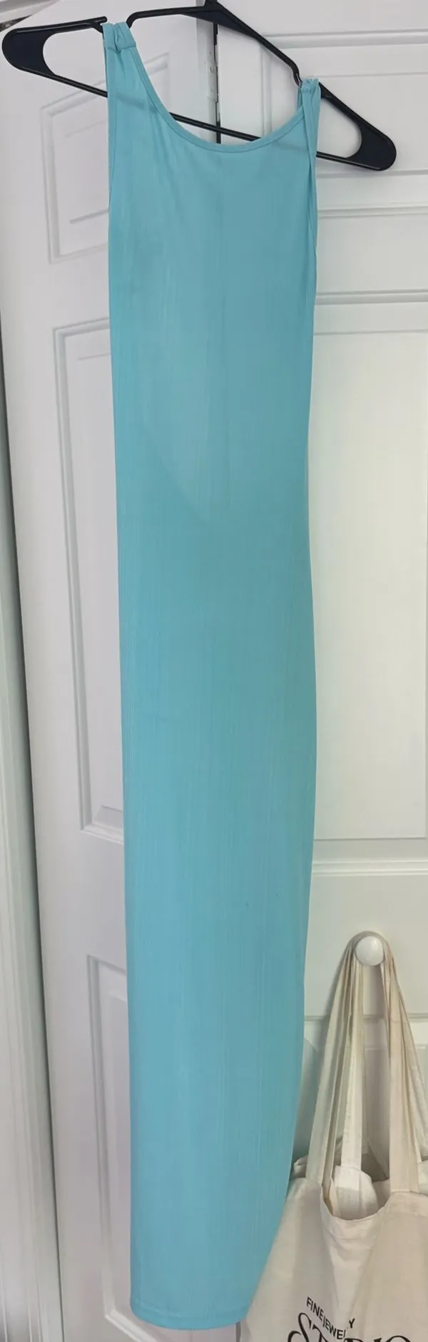 Blue open back dress Size XS - Image 2