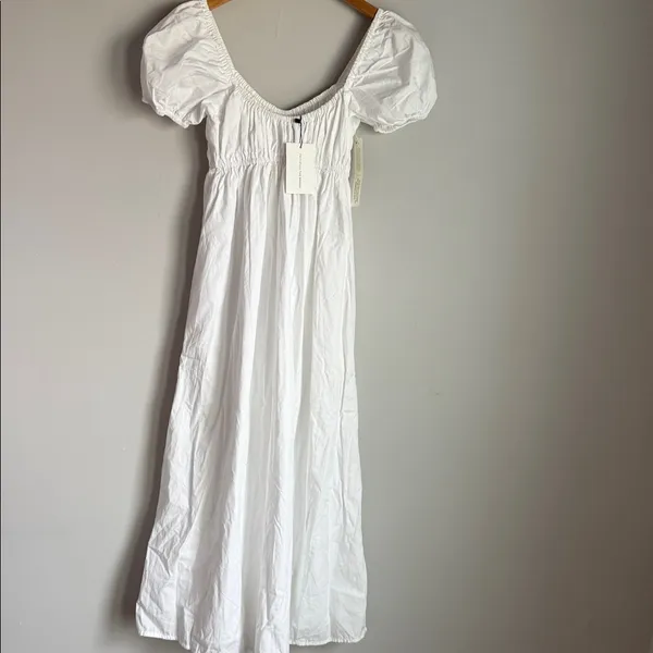 NEW Faithfull Squareneck Midi Dress XS - Image 3