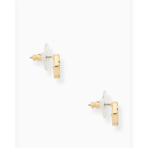 Kate Spade NY Spot The Spade Pave Halo Spade Studs One Size - Image 3