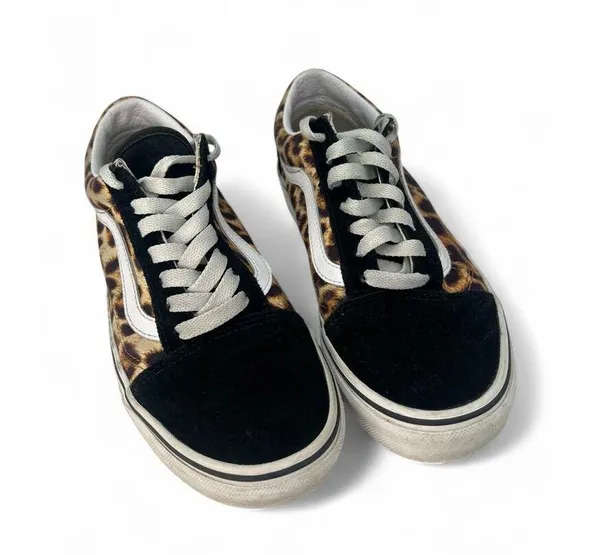 Vans | 6 | Old Skool Leopard Print Sneaker Tennis Shoe animal Cheeta - Image 3