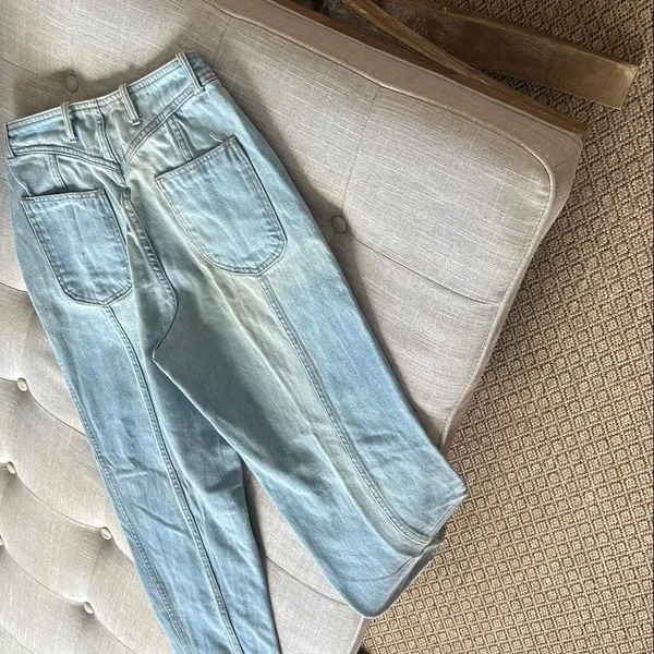 Liz Wear Vintage Barrel-Legged Jeans‎ Size 4 - Image 9