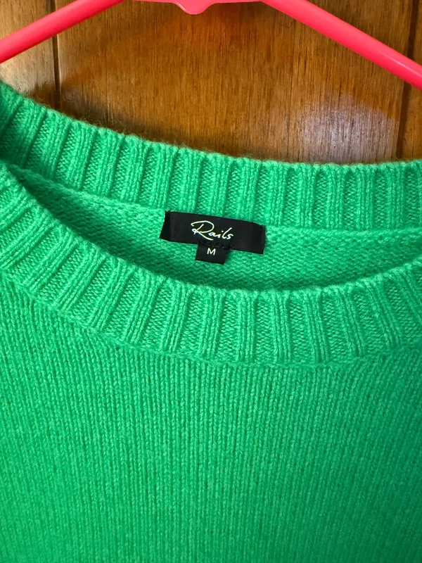 Rails Sweater Green - Image 2