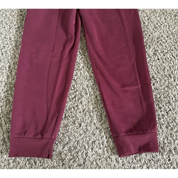 Old Navy Women's Maroon High-Rise Elastic Drawstring Jogger‎ Size Medium - Image 3