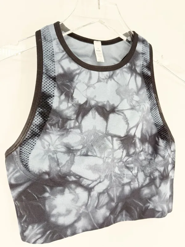 SoulCycle Tie Dye Racerback Sports Bra Women’s S Activewear - Image 5