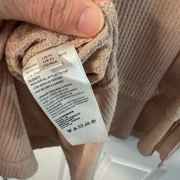 We The Free Off-the-Shoulder Cream Tunic - Image 6