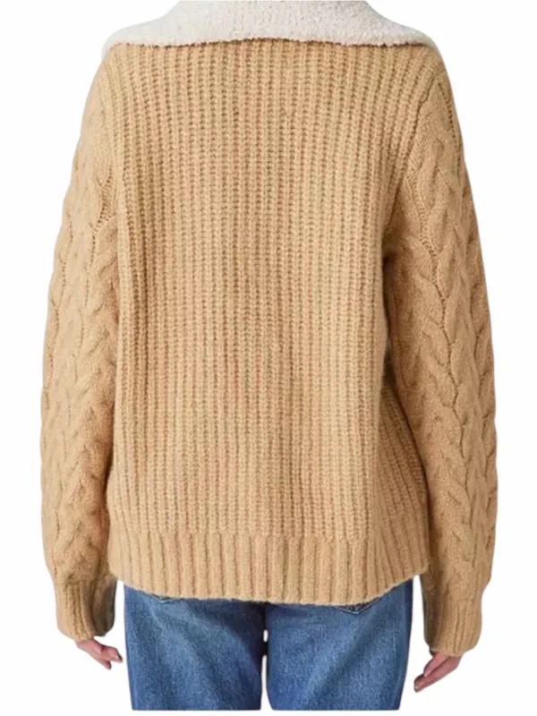 Lucky Brand Cozy Collared Cardigan Sweater - Image 4