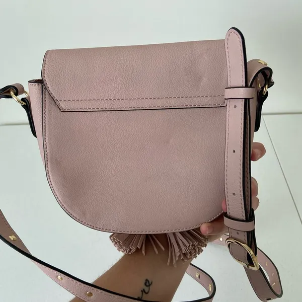EUC | Victoria’s Secret pink studded crossbody‎ purse - Image 2