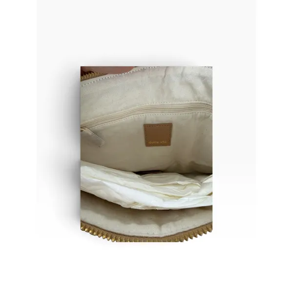 Dolce Vita Shoulder Bag Cream Boho Beach Casual - Image 5