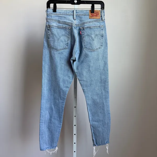Levi's Cotton Coastal Clean Rugged Outdoors Granola 501 S Skinny Jeans‎ 25 Blue - Image 6
