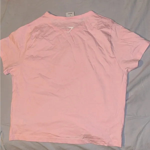 New Gymshark ITS GIVING GYM BABY T-SHIRT Pink Women’s Size Large - Image 16
