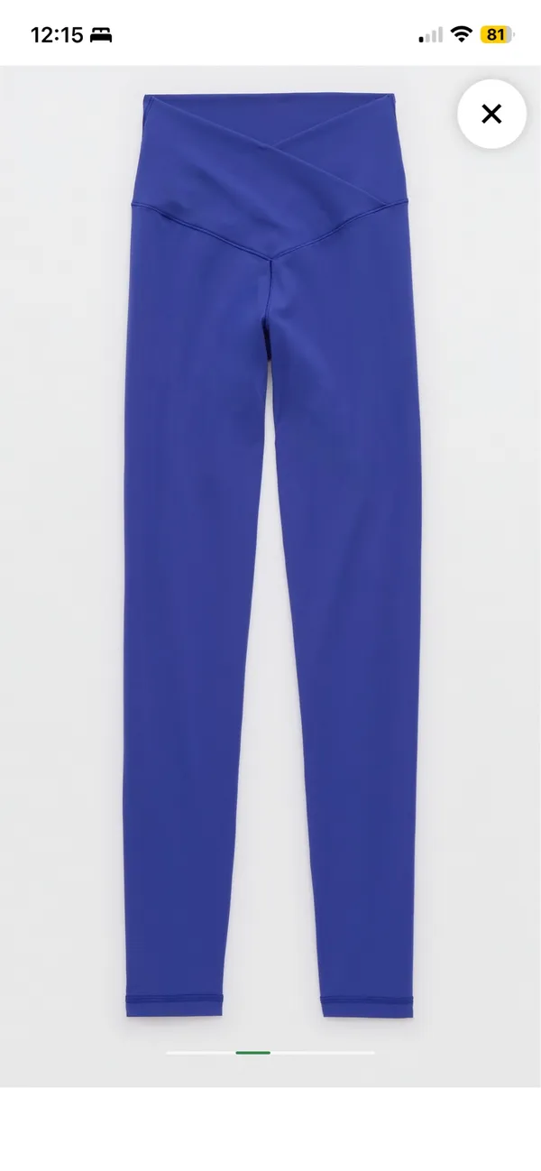 Aerie blue leggings - Image 2