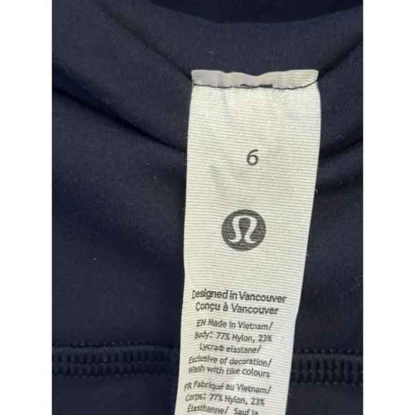 Lululemon Wunder Train High-Rise Tight 25" True Navy Size 6 NWT - Image 7