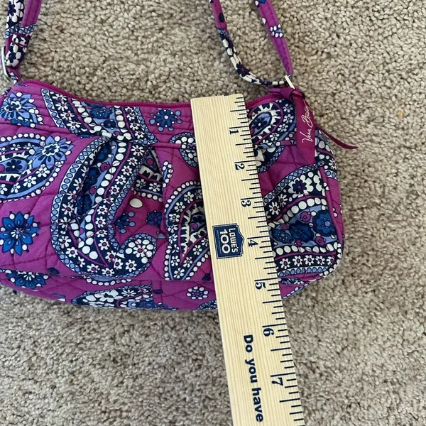 Vera Bradley Boysnberry Small Handbag Purse - Image 7