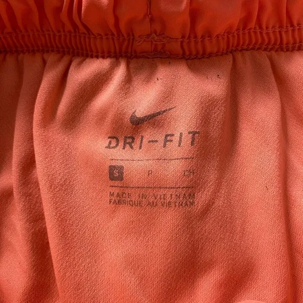 Nike Dri-FIT Running Shorts Women’s Small Orange Athletic Gym Activewear Lightwe - Image 3