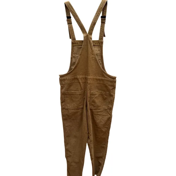 Aerie Bib Overalls Corduroy Werk N Play Women’s XS Brown Suspender Baggy Y2K - Image 5