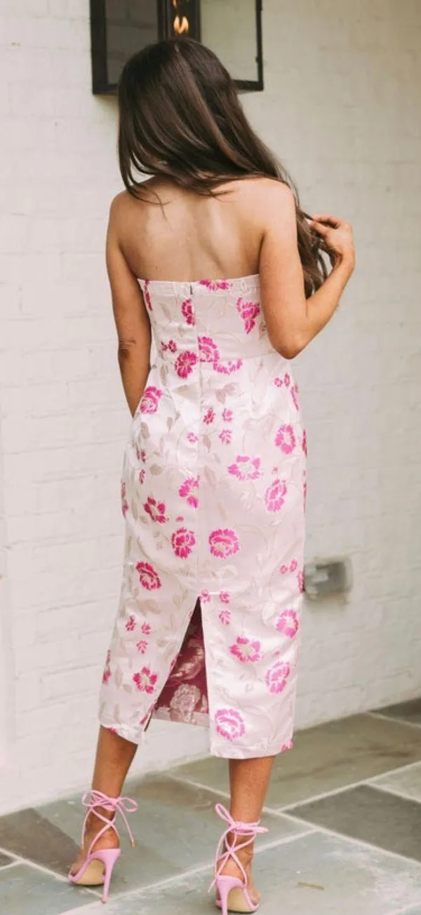 These Three Boutique Dress - Pink - Image 4