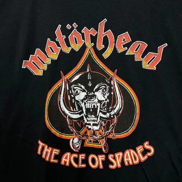 Motörhead The Ace Of Spades Metal Rock Tshirt size Extra Large - Image 2