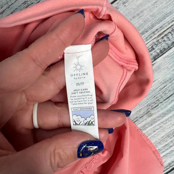 OFFLINE by Aerie Shorts XS Pink Layered Athletic Running Workout - Image 3