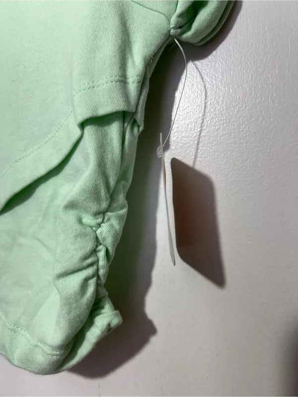 NWT FP Movement Pistachio green hot shot crossover top size L - Image 6