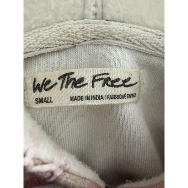 Free People Nordic "It's a Vibe" Hoodie Women's Size Small‎ - Image 11