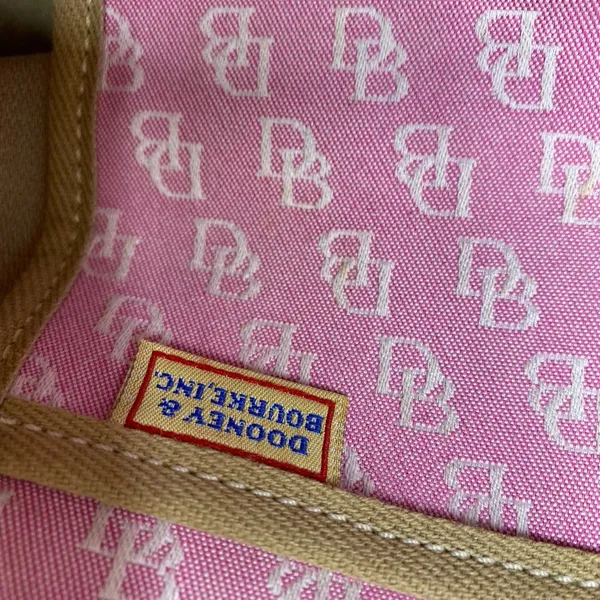 Dooney & Bourke Medium Fabric Handbag - Image 11
